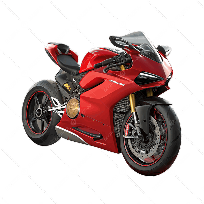 Hình ảnh Minh Họa Một Chiếc Siêu Mô Tô Ducati Panigale V4 Với Lớp Sơn Màu  đỏ Bóng Và Các Chi Tiết Bằng Sợi Carbon PNG , R15, Suzuki, Người Yêu Xe