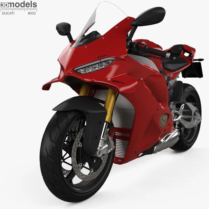 Mô hình 3D Ducati Panigale V4S 2025 - Download Xe máy bật 3DModels.org
