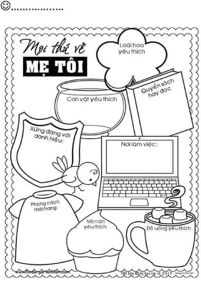 TRANH TÔ MÀU CHỦ ĐỀ NGÀY 8 THÁNG 3