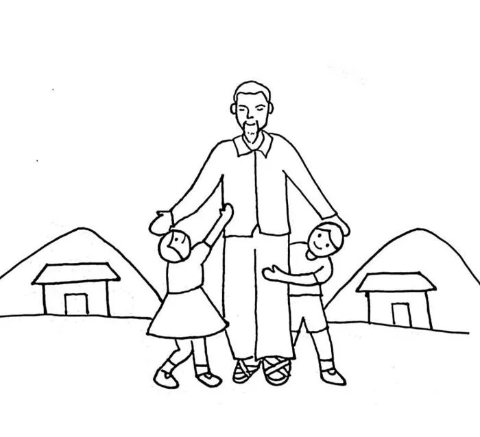 200 + Mẫu tranh tô màu Bác Hồ ý nghĩa cho bé