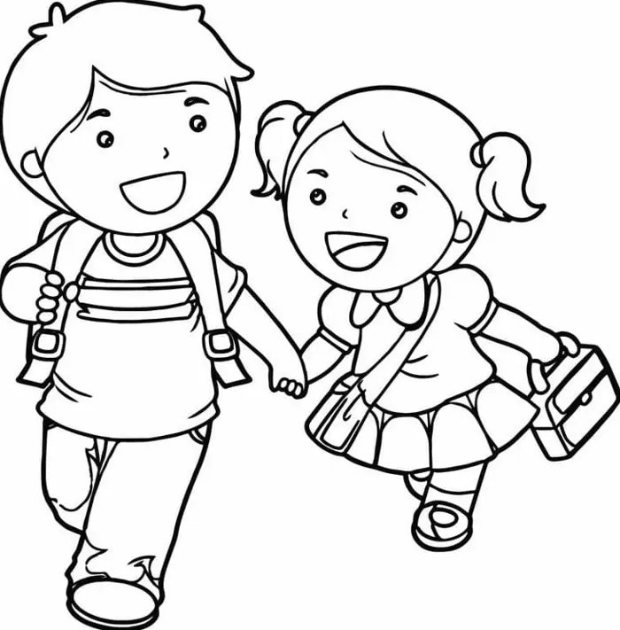 Tổng hợp tranh tô màu ban trai ngộ nghĩnh giúp bé phát triển trí não