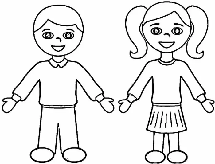Tranh tô màu bạn trai bạn gái đẹp dễ thương cho mọi lứa tuổi