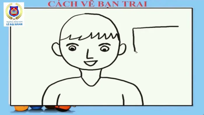 Tạo hình: Vẽ chân dung Bạn Trai - Bạn Gái (5-6 tuổi)