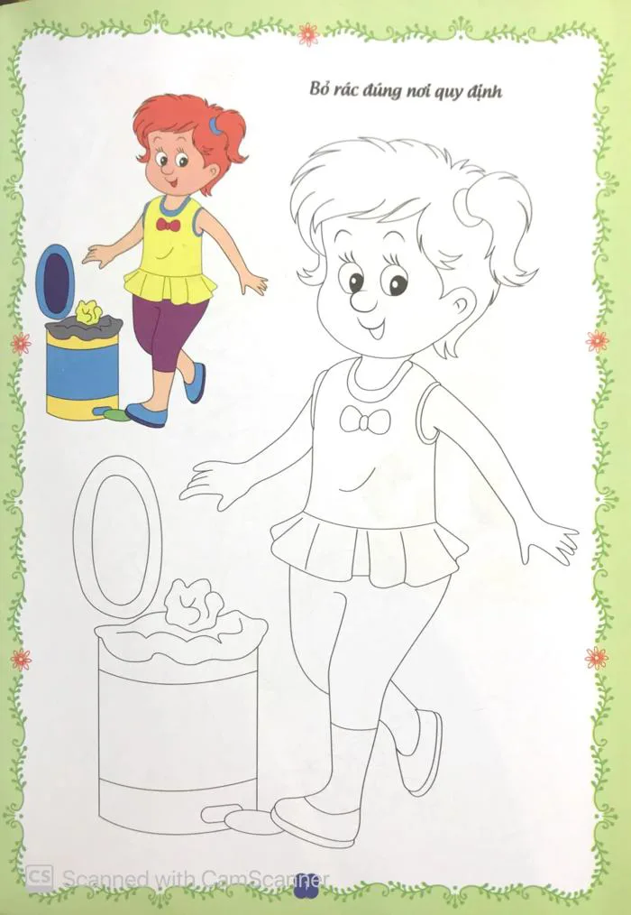 Sách Tô Màu Kỹ Năng - Bé Bảo Vệ Môi Trường - FAHASA.COM