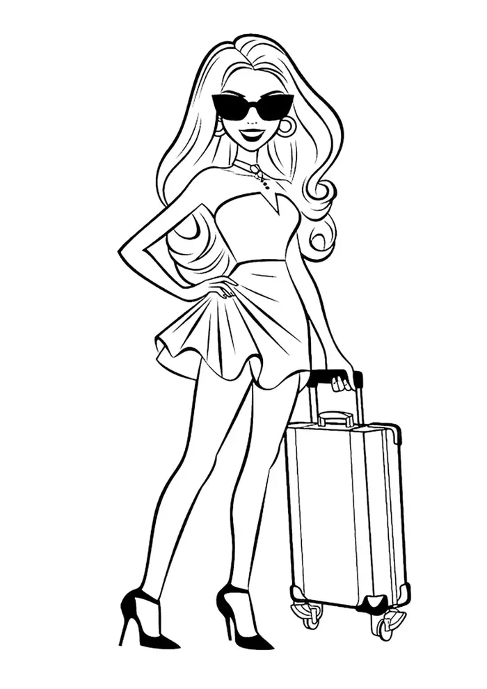 Tải ngay mẫu tranh tô màu Barbie đẹp nhất để bé bắt đầu tô Tải ngay mẫu tranh tô màu Barbie đẹp nhất để bé bắt đầu tô