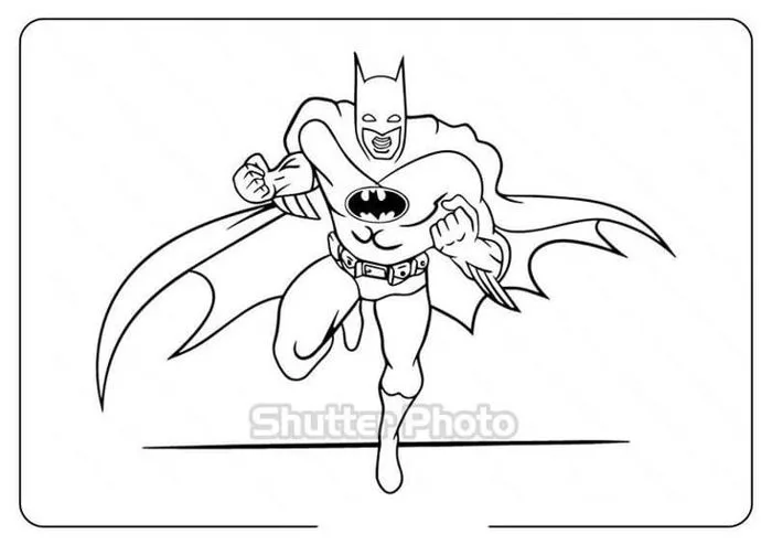 92+ Tranh tô màu Batman cực chất dễ tải dễ in Update 2026