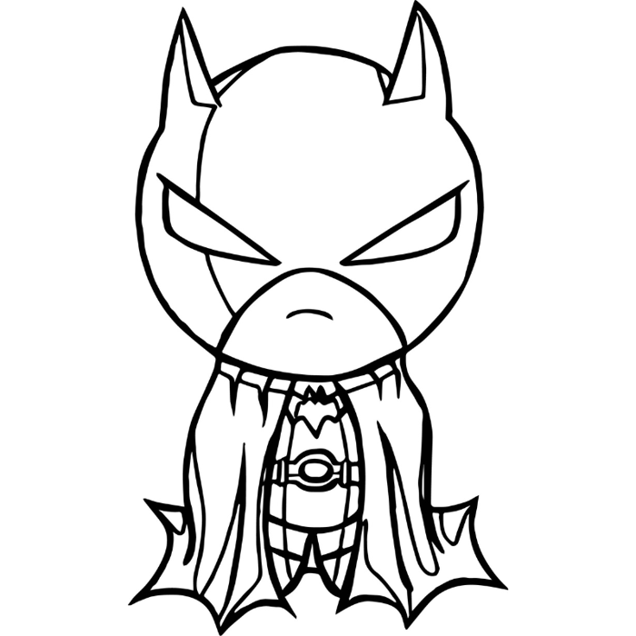 Tô Màu Siêu Nhân Batman Hoạt Động Giải Trí Thú Vị Cho Bé - Tô màu trực tuyến