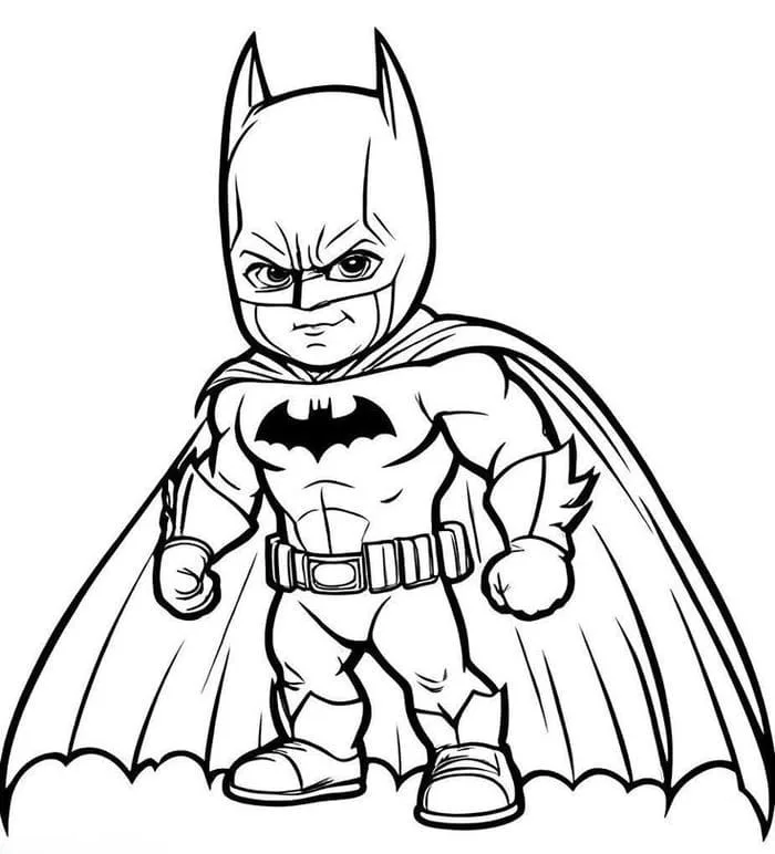 TOP 999+ tranh tô màu Batman độc đáo cho bé - topanh.com
