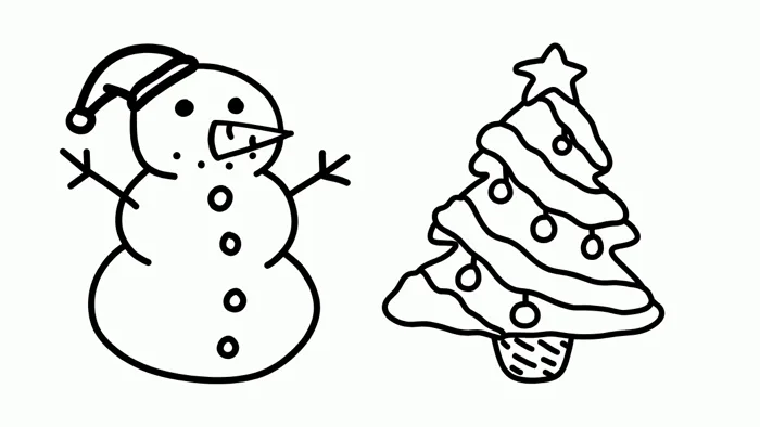 15 Cách vẽ cây thông Noel đẹp, cute đơn giản nhất cho các bé