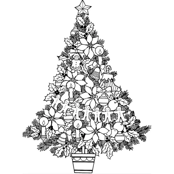Tranh tô màu cây thông noel - Giá Tốt, Sale Tháng 09, Freeship 0Đ | Shopee  Việt Nam