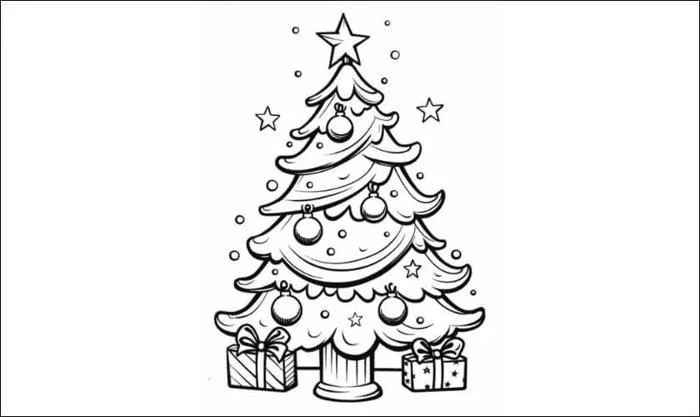 45+ cách vẽ cây thông Noel đơn giản, đẹp 2026