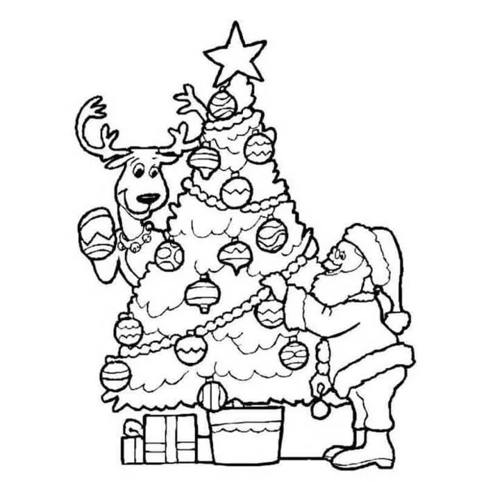 Bộ Sưu Tập] Tranh Tô Màu Cây Thông Noel Đẹp Nhất Cho Bé - Cộng đồng mẹ bé  Kynaforkids