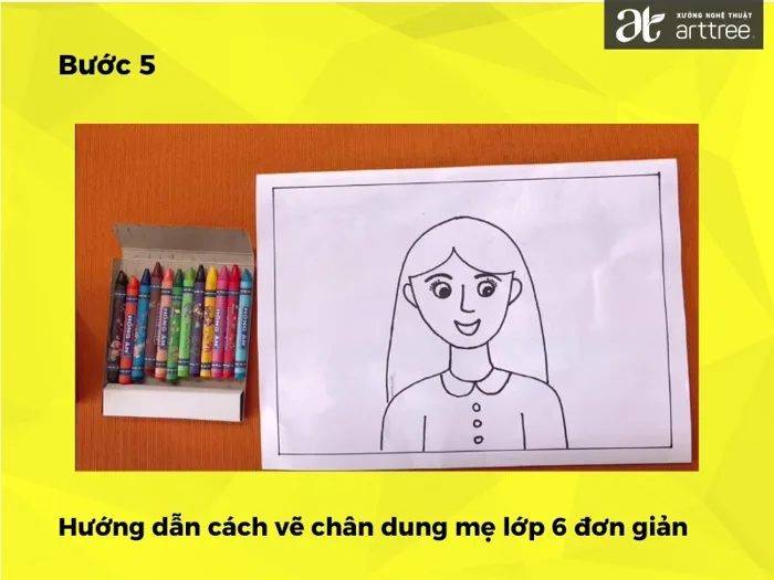 Hướng dẫn chi tiết cách vẽ chân dung mẹ từng bước bằng bút chì