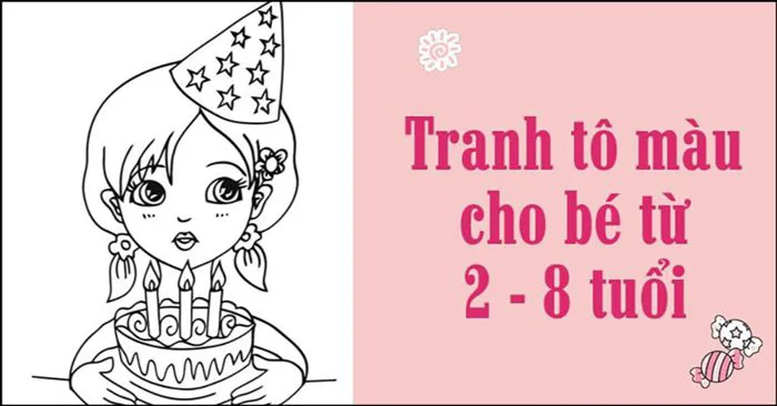 100+ Mẫu tranh tô màu cho bé 2 tuổi giúp phát triển trí tuệ