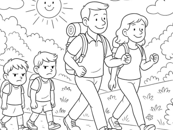 99+ Mẫu tranh tô màu chủ đề bản thân đẹp, dễ tải cho bé