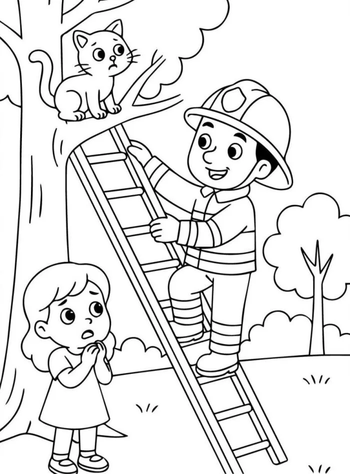 Tranh tô màu các chú công an, bộ đội, nét đẹp hòa bình cho bé
