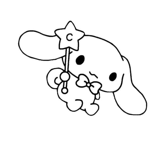 Tranh tô màu Cinnamoroll: Mẫu đẹp, dễ tô cho bé mọi độ tuổi