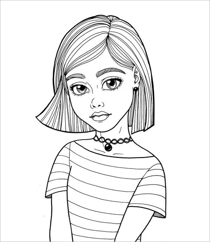 100+ Tranh tô màu chibi cực đẹp và dễ thương