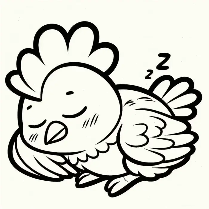 Tô Màu Con Gà: Trọn Bộ Hình Ảnh Bé Sáng Tạo