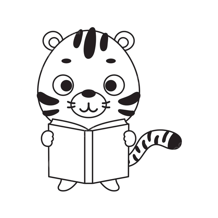 Hình ảnh Vẽ Tranh Tô Màu Con Hổ Cho Bé Mẫu Giáo Với Hình Minh Họa động Vật  Dễ Thương Vectơ PNG , Vẽ động Vật, Vẽ Trường Học, Vẽ Hổ minh