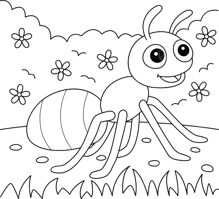 Hình ảnh Tranh Tô Màu Con Kiến ​​cho Trẻ Em Minh Họa Phác Thảo Tô Màu  Vector PNG , Bản Vẽ động Vật, Vẽ Chuột, Vẽ Nhẫn minh họa trên Pngtree, Nhuận
