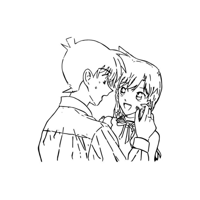 Tranh Tô Màu Anime Ran Mori Bí Quyết Và Kỹ Thuật Nghệ Thuật Độc Đáo - Tô màu  trực tuyến