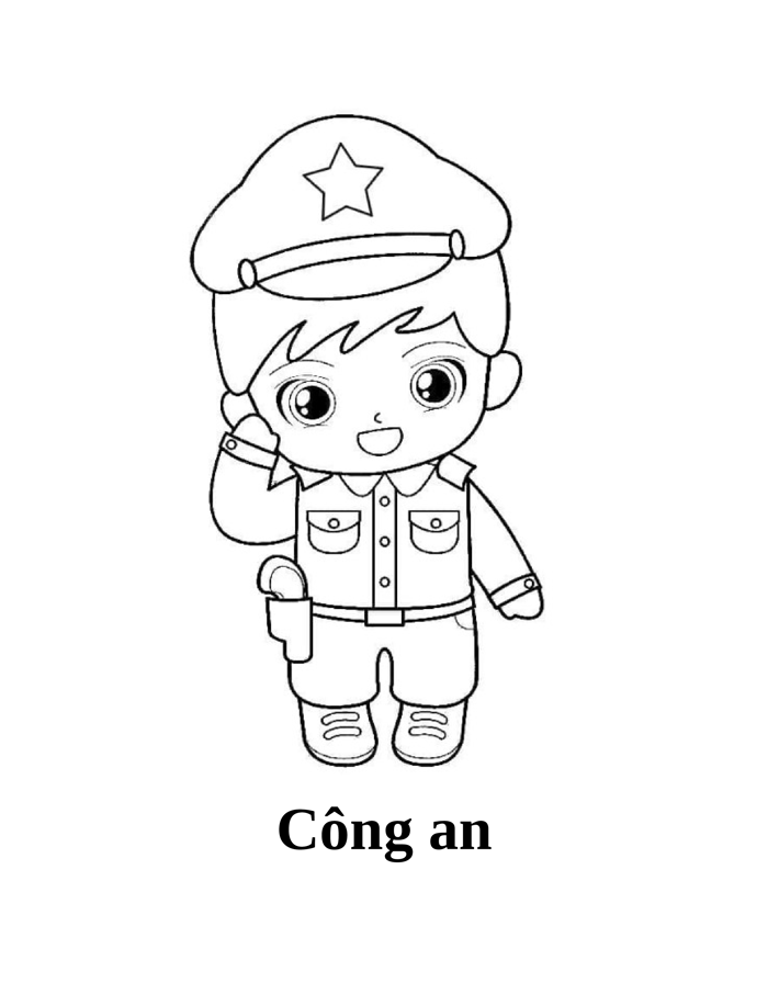 Tranh tô màu cho bé (các chủ đề | RAR