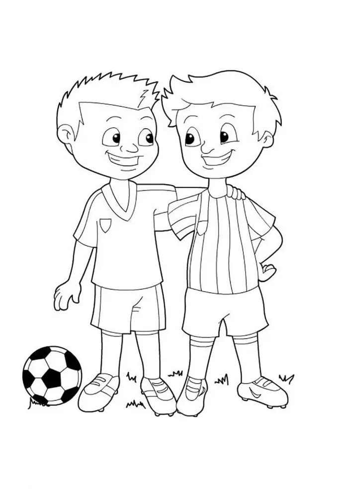 46 tranh tô màu Bóng Đá: Tải Xuống Miễn Phí!