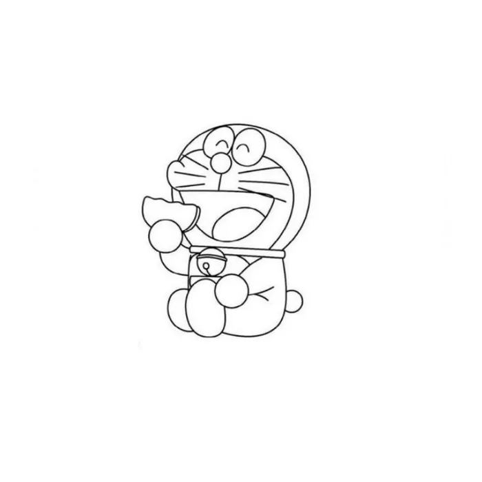 500 tranh tô màu doraemon cho bé đẹp, dễ tô tại nhà