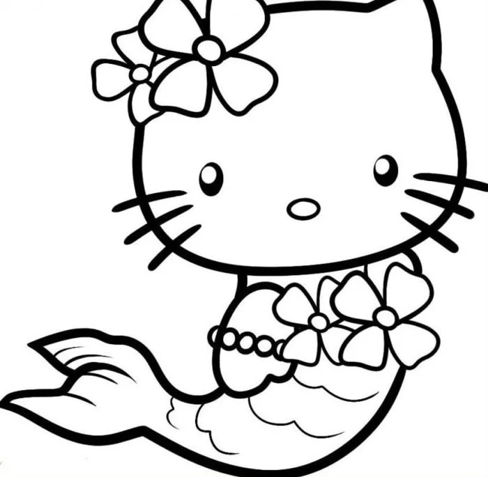 TOP 25+] Mẫu Tranh Tô Màu Hello Kitty Cute, Dễ Thương Dành Cho Bé