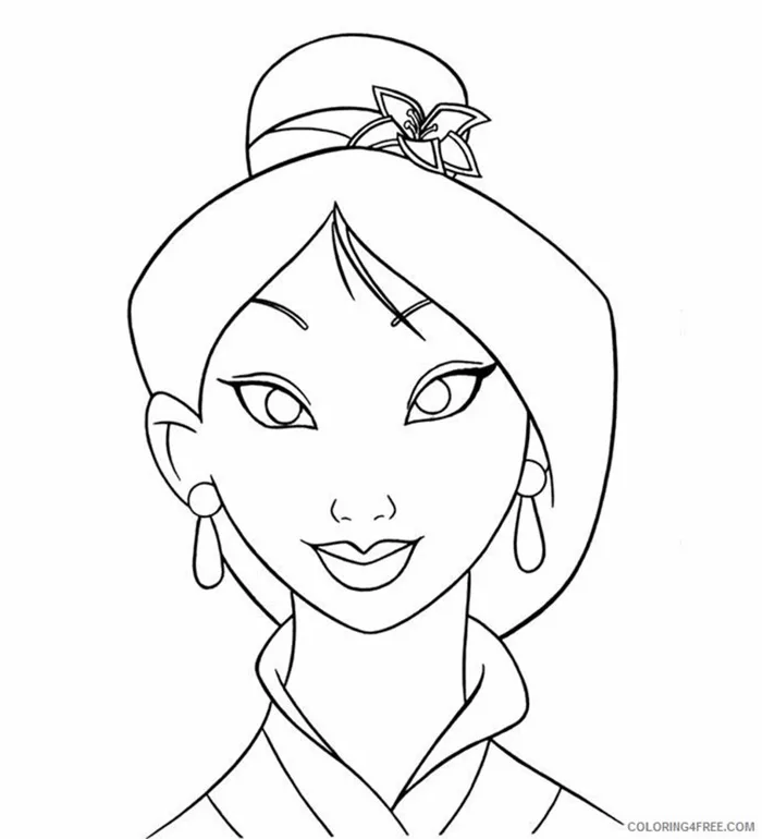 Tranh tô màu công chúa Mulan - Một hành trình anh dũng và sự đoàn kết - Gia  Đình Su
