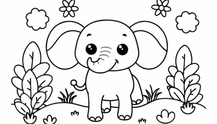 Tổng hợp +100 tranh tô màu cho bé đa dạng chủ đề, đẹp, đơn giản dễ tô