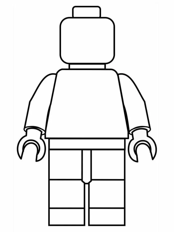 Tô màu Lego - Trang Tô Màu Cho Bé