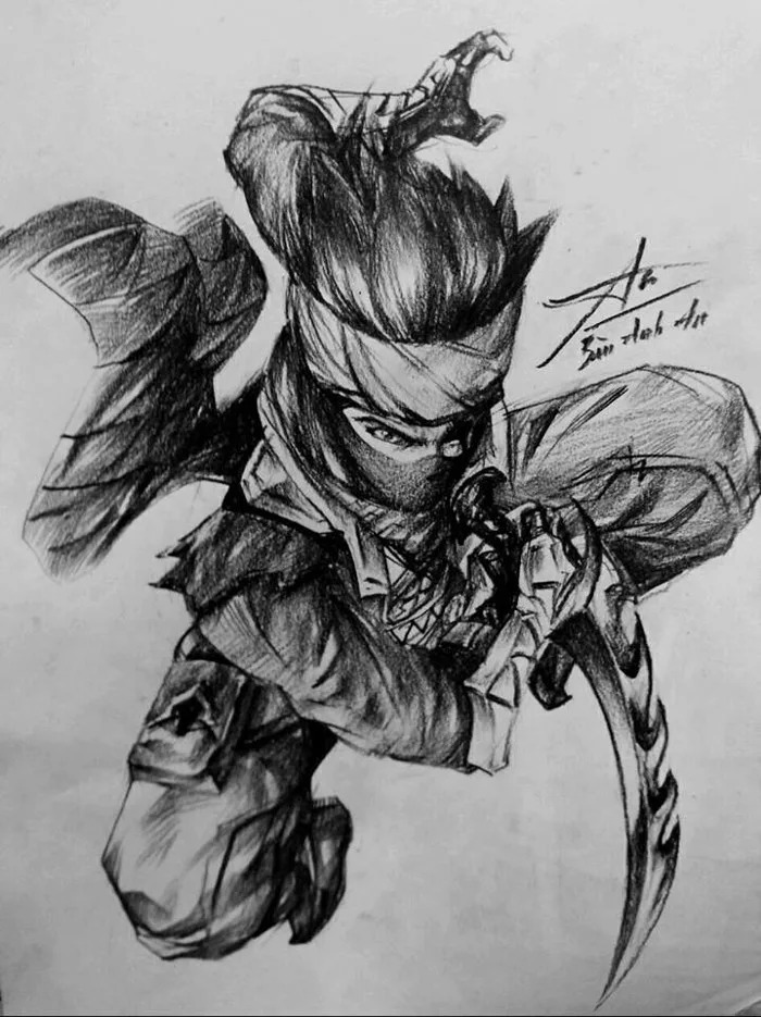 Chiêm ngưỡng những bức vẽ tướng Liên Quân Mobile bằng bút chì đẹp ngỡ ngàng  của game thủ Việt