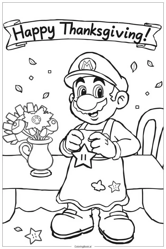73 trang tô màu mario (PDF và PNG miễn phí)