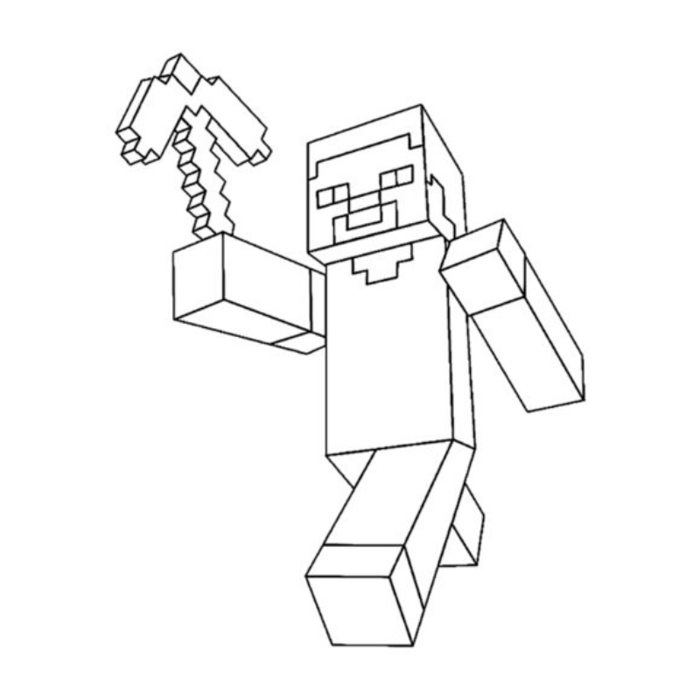 Tranh Tô Màu Minecraft - Khám Phá Và Xây Dưng Thế Giới Của Riêng Mình - Tô  màu trực tuyến