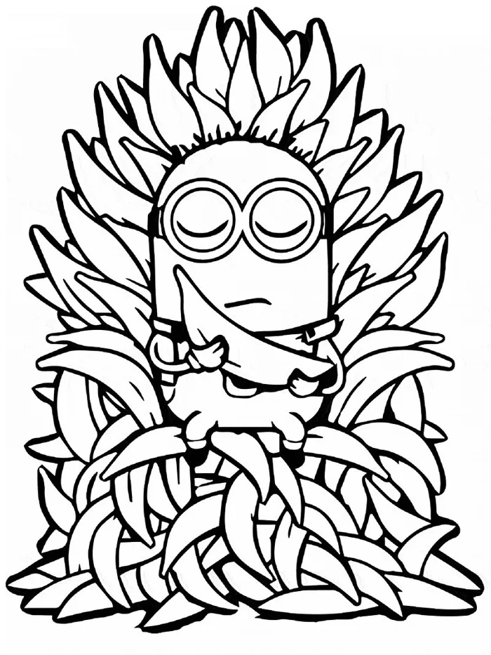 Tô Màu Minion - Tranh Tô Màu Cho Bé