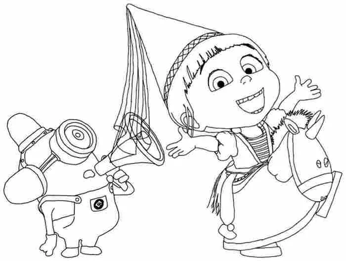 Tranh Tô Màu Đẹp Cho Bé: 13 Tranh Tô Màu Minions Vui Vẻ