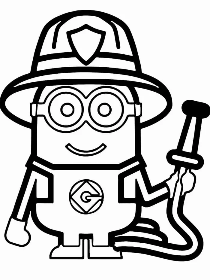 Bộ sưu tập tranh tô màu Minion hài hước ngộ nghĩnh cho bé tập tô