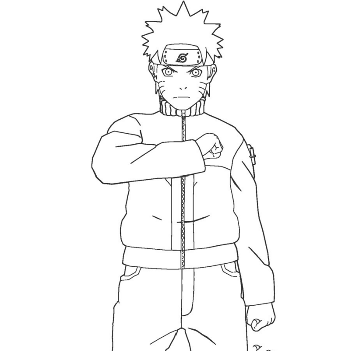 Tranh Tô Màu Naruto - Tạo Hình Nhân Vật Nổi Tiếng Trong Thế Giới Anime - Tô  màu trực tuyến