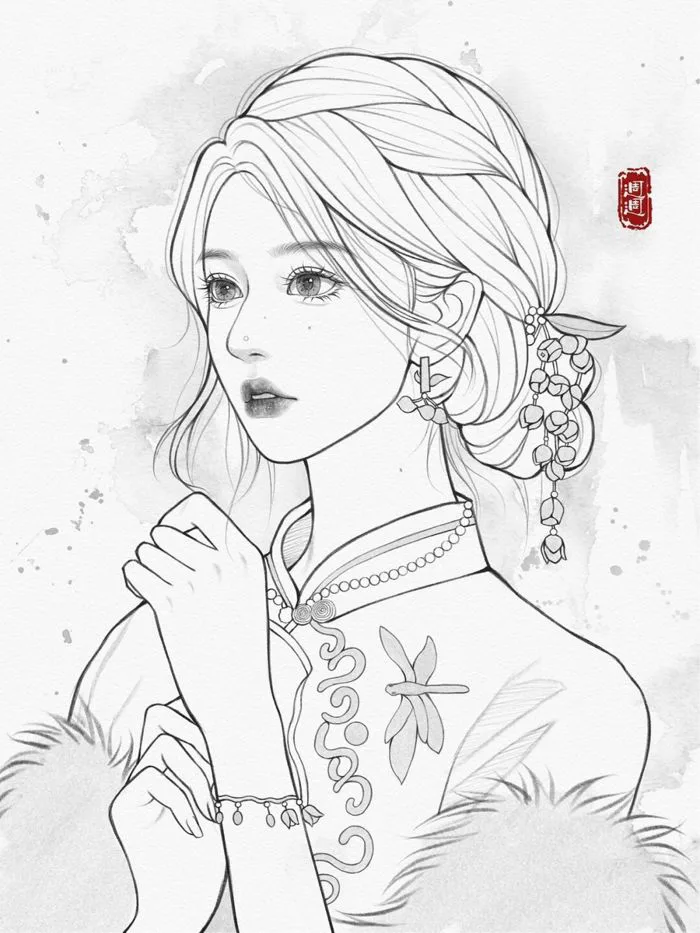Tranh Tô Màu Người Lớn