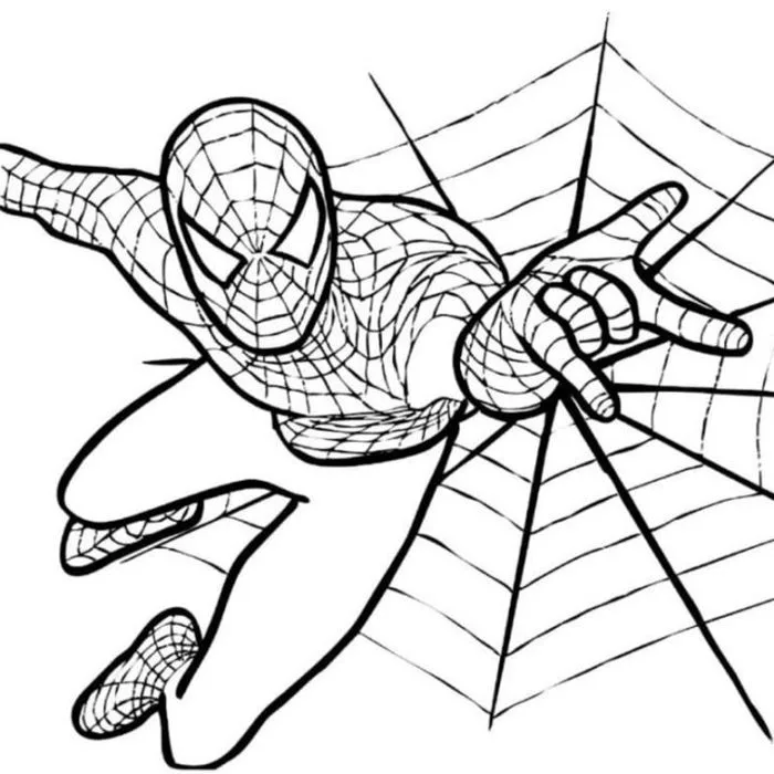 Spider Man (Người nhện) - Set 10 Tờ Tranh Tô Màu A4 A5 Dành Cho Màu Sáp, Màu  Chì - | Lazada Việt Nam