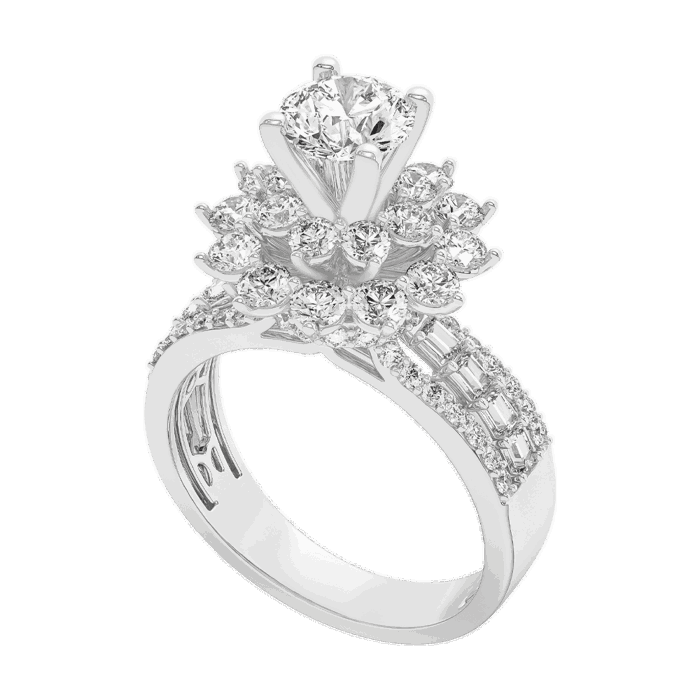 Nhẫn kim cương 1 tỷ trông như thế nào?