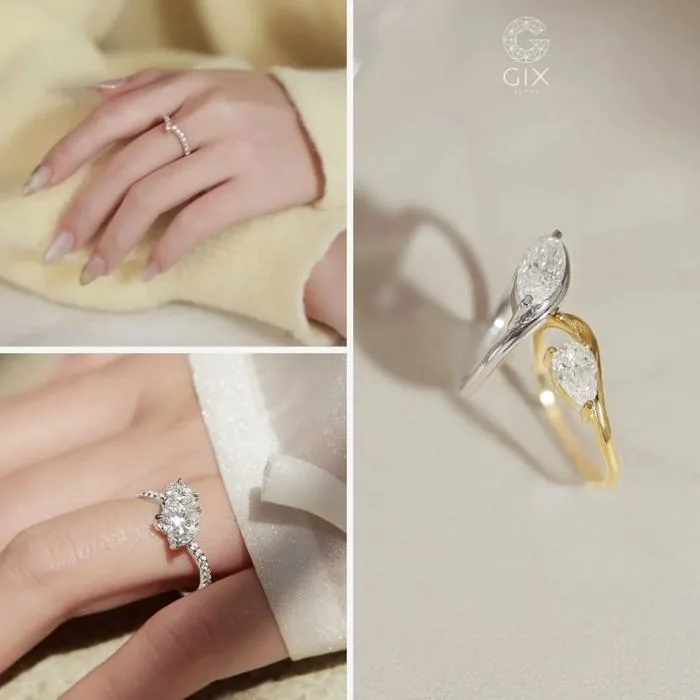 Giá Nhẫn Kim Cương Bao Nhiêu? Bảng Giá Mới & Kinh Nghiệm Mua – Gix Jewel
