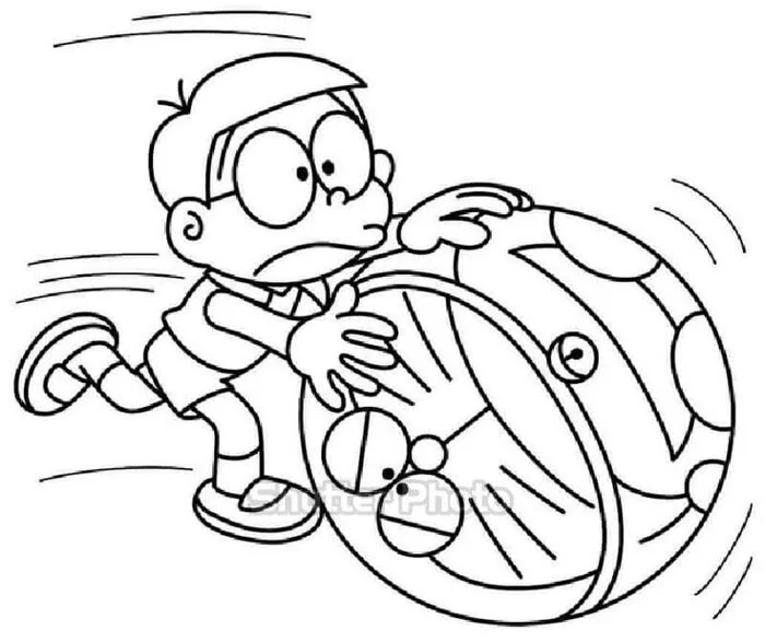 88+ Tranh tô màu Nobita cực đáng yêu cho bé dễ tải dễ in Update 2026