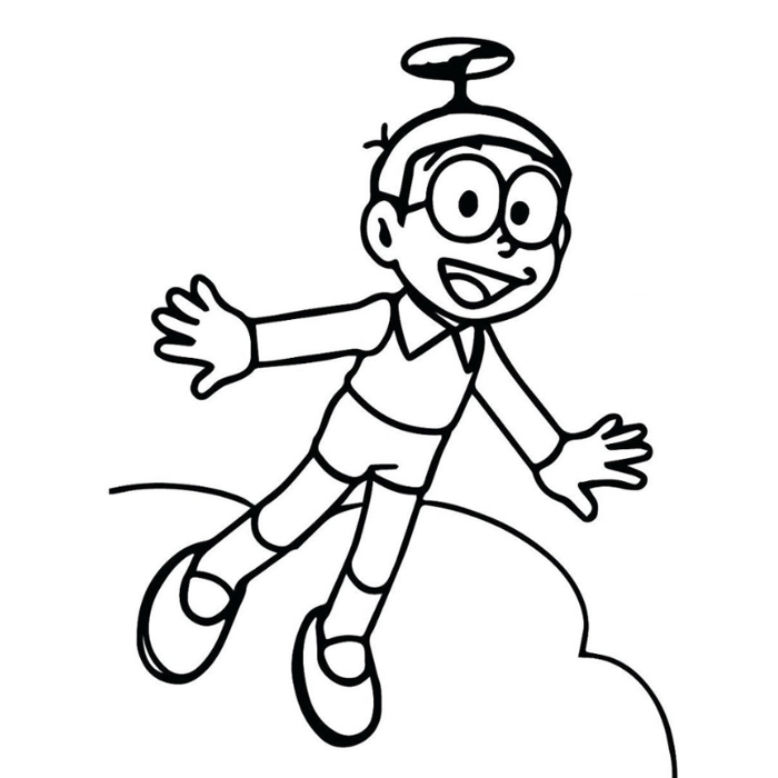 Tô Màu Nobita - Nhân Vật Mang Cả Tuổi Thơ Của Nhiều Người Trong Thế Giới  Hoạt Hình - Tô màu trực tuyến