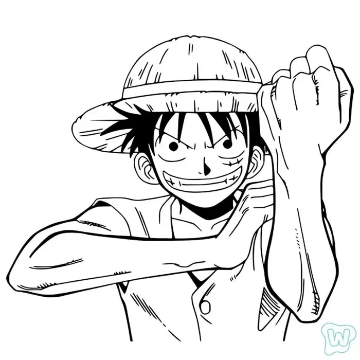 Tổng hợp tranh tô màu One Piece sinh động, phong phú cho bé