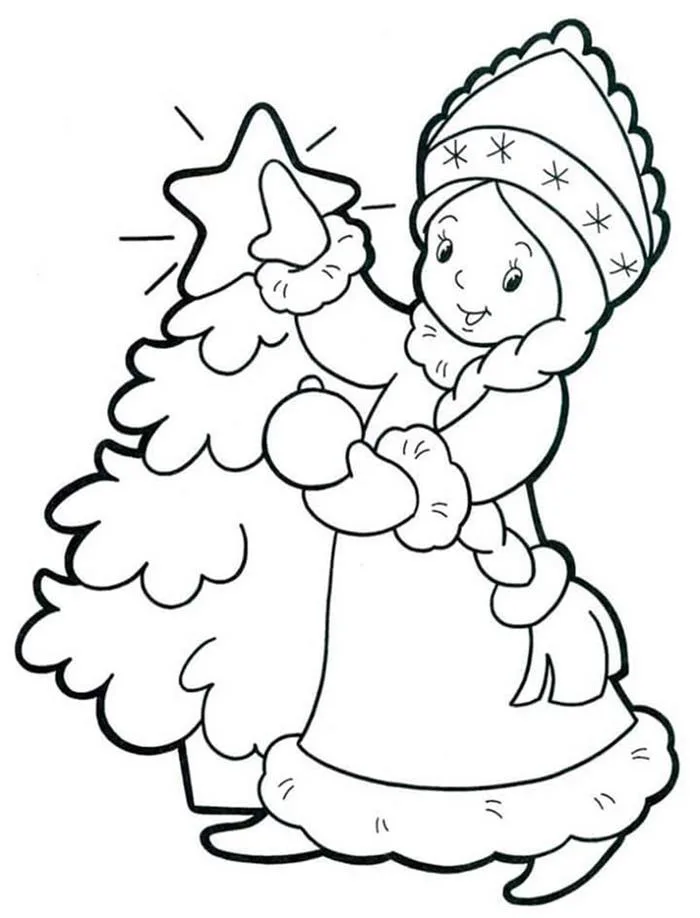 Tranh tô màu Ông già Noel - Gia Đình Su