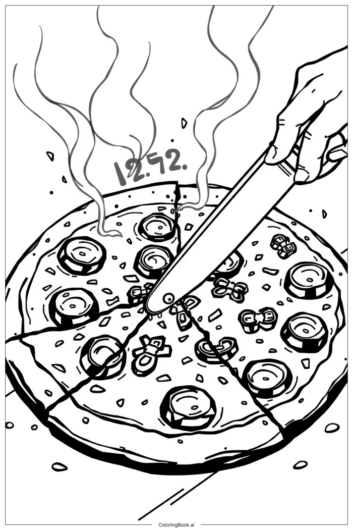 59 trang tô màu pizza (PDF và PNG miễn phí)