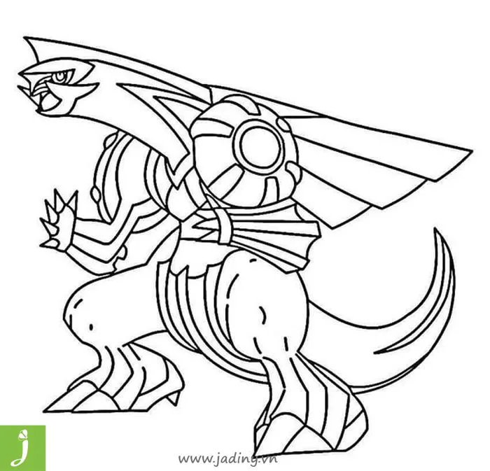 Món quà tranh tô màu Pokemon Mega Evolution với đầy đủ hình ảnh – Jadiny